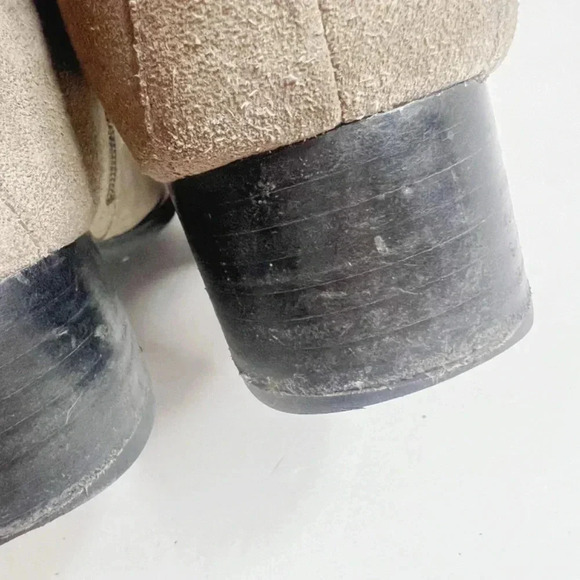 Born Phobos Women's Tan Suede Booties Ankle Boots Women's Size 7 - Picture 9 of 9